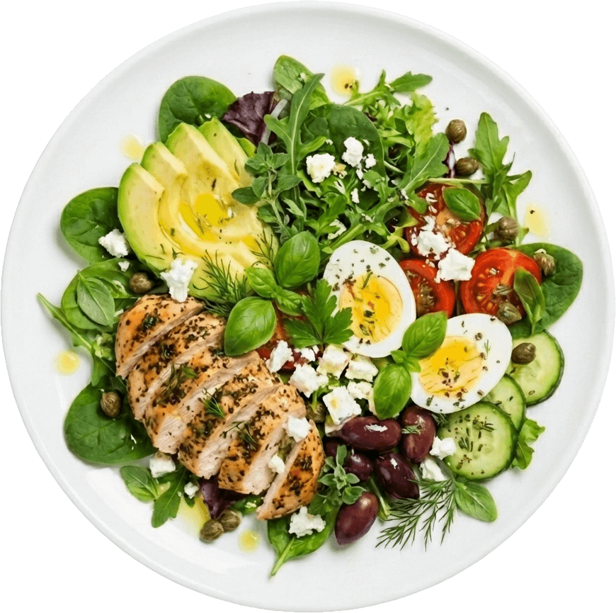 Delicious Mediterranean food